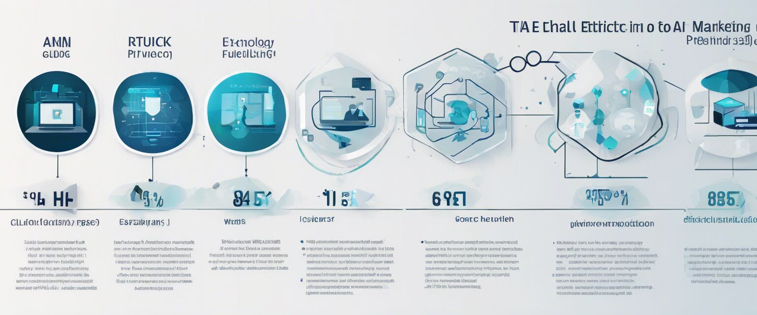 Ethical AI marketing infographic